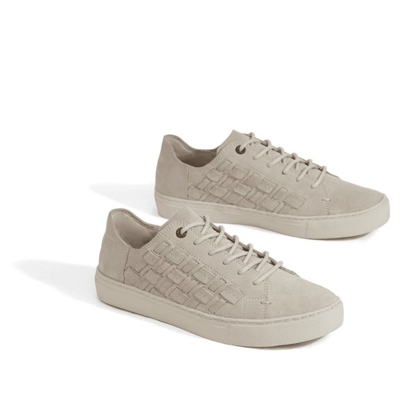 Toms Suede Basket Weave Sneakers - Picture 1 of 8